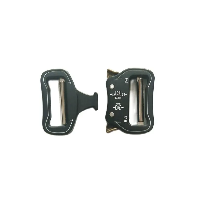 Двойная регулируемая тактическая пряжка для ремня без шитья - Фотография_3