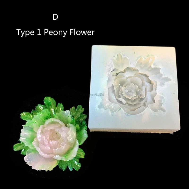 Diy силиконовые формы в виде цветка - Фотография_4