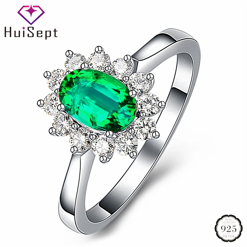 Huisept модные кольца из серебра 925 пробы