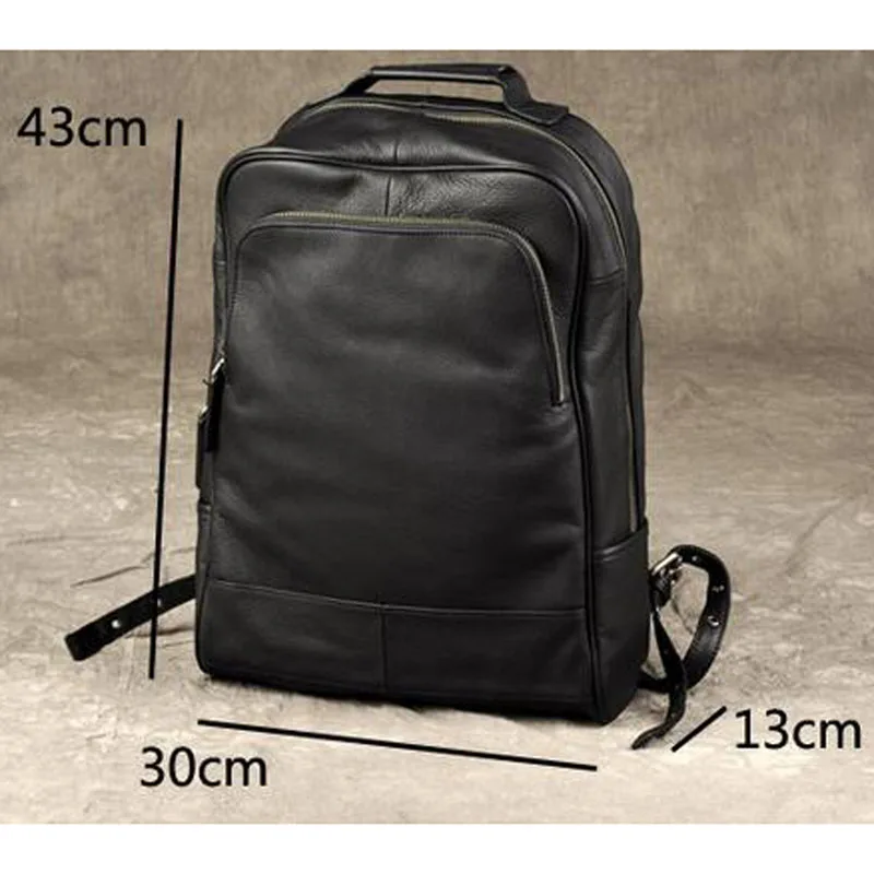 Рюкзак мужской из натуральной коровьей кожи - Фотография_6