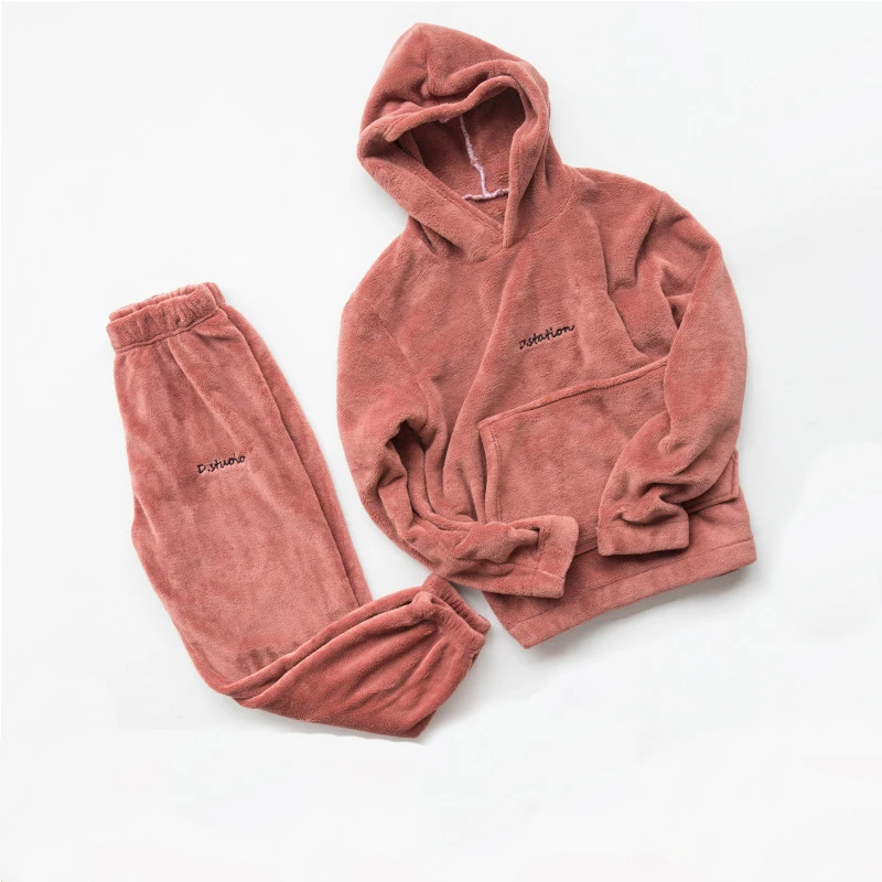 Зимняя пижама из кораллового флиса