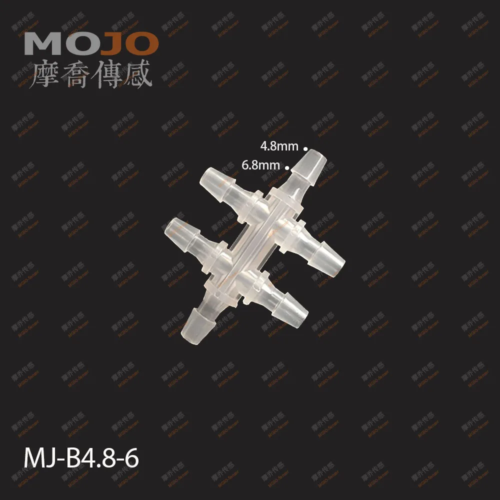 Mj-b4.8-6 pp пластиковые соединители для шлангов 4