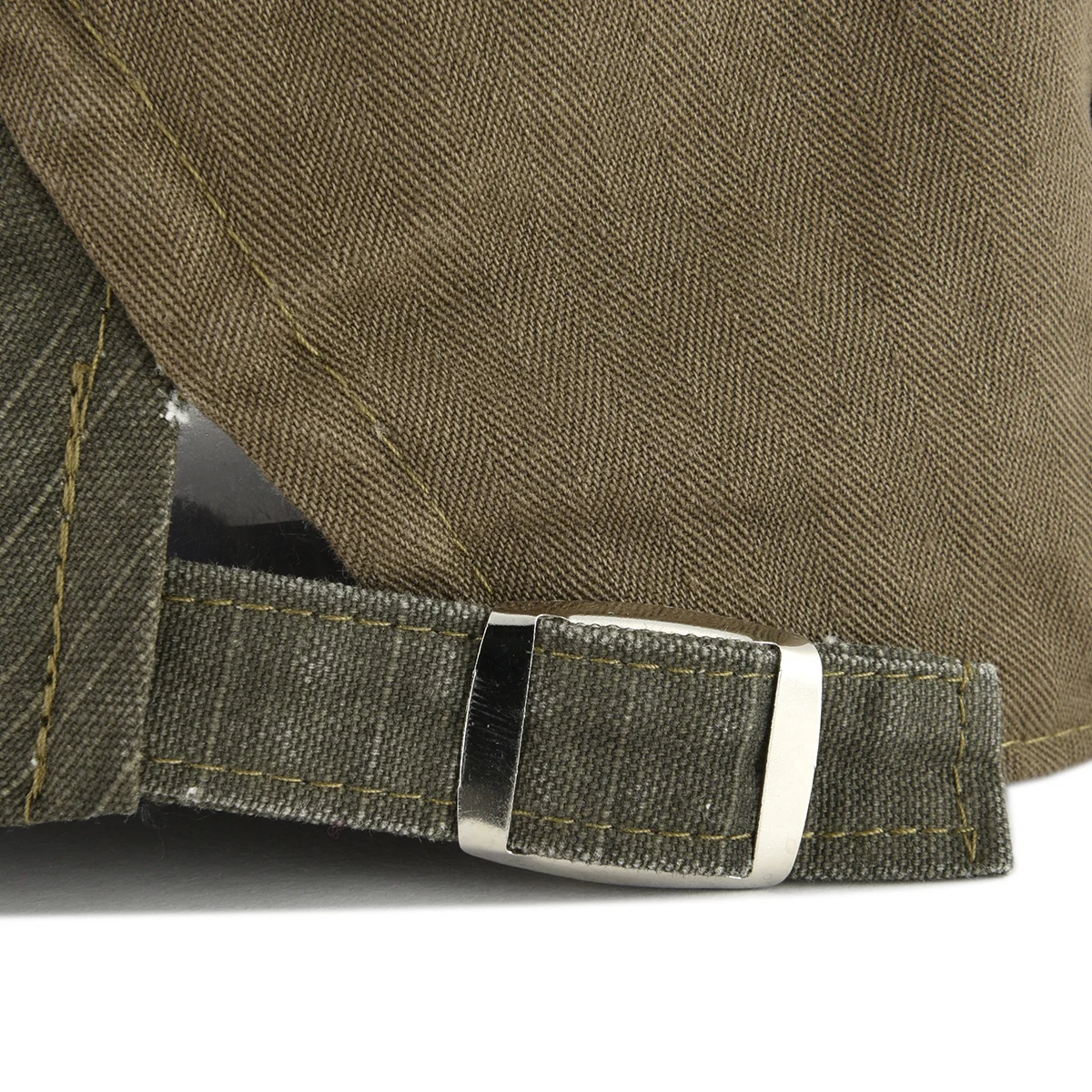 Voboom хлопковая плоская кепка с потертостями - Фотография_6