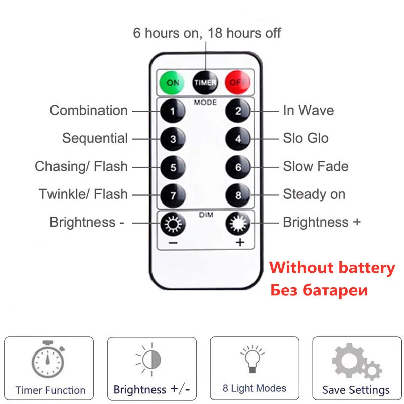 Светодиодные гирлянды на батарейках - Фотография_6