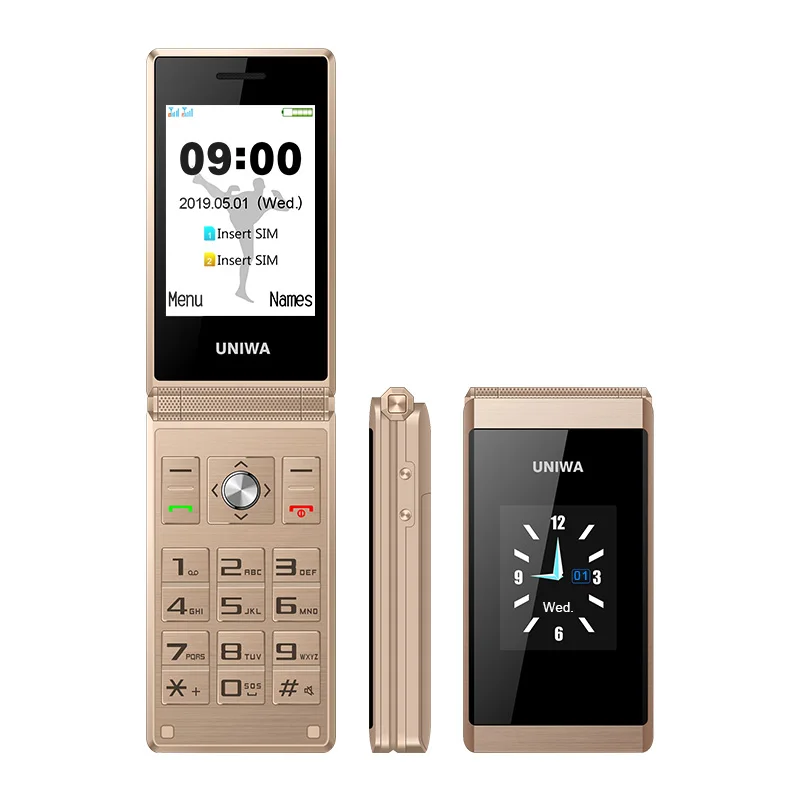 Uniwa x28 большой кнопочный телефон - Фотография_2