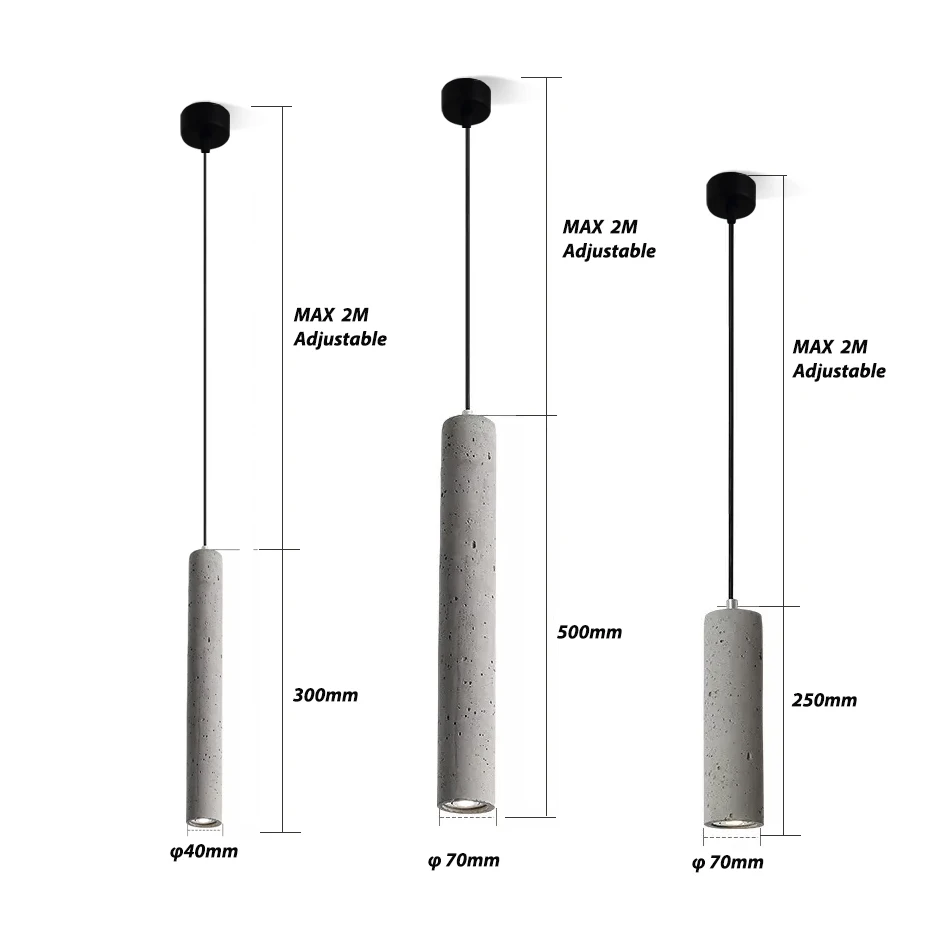 Светильник цементный светодиодный - Фотография_6