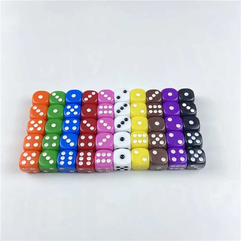 Игральные кости, 10 шт
