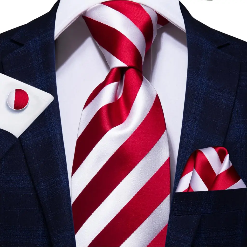 Галстук hi-tie красный модный деловой