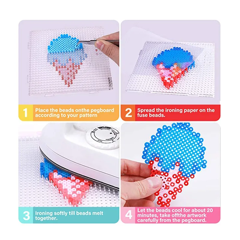 100 г 2,6 мм мини-железные бусины perler - Фотография_6