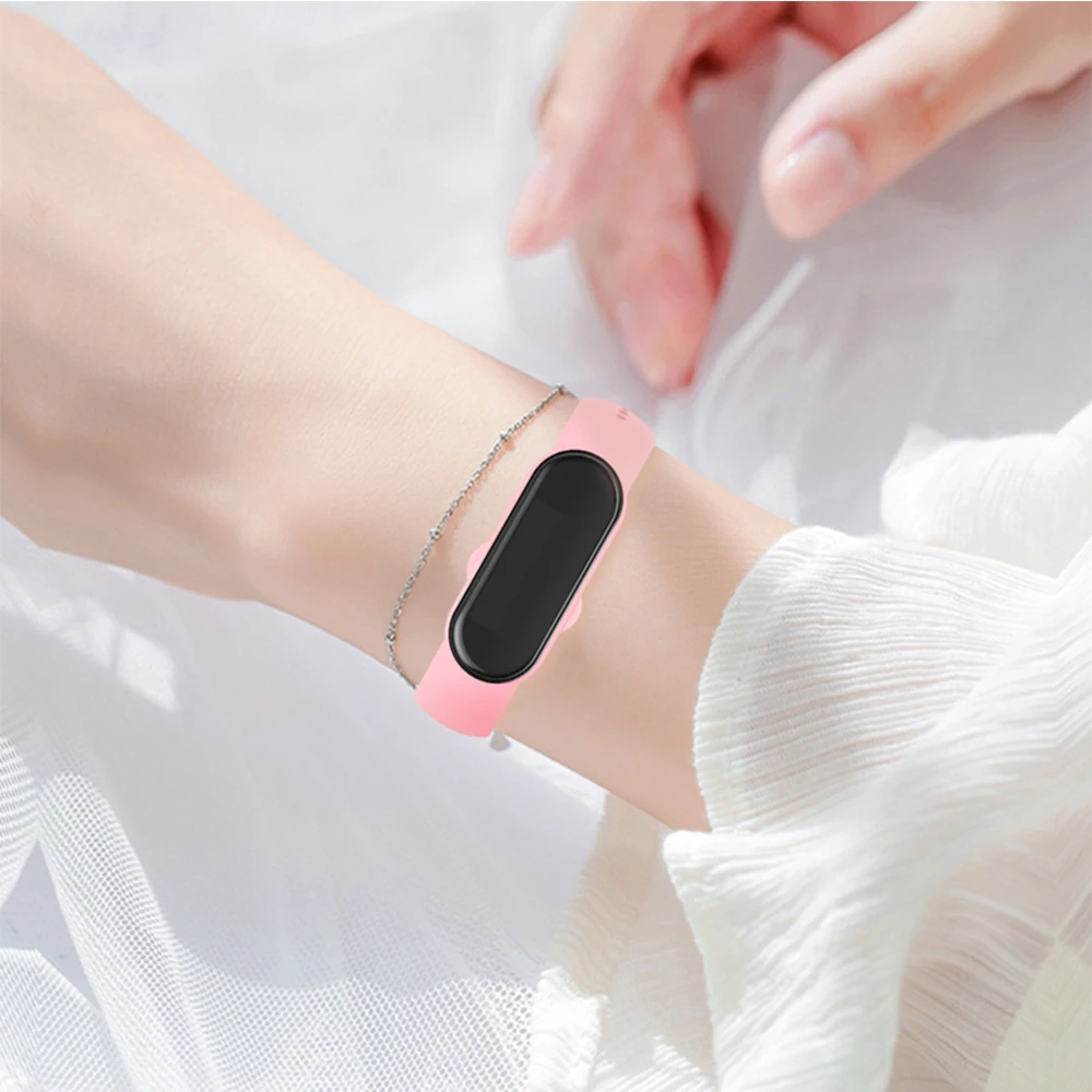 Ремешок для часов xiaomi mi band 7 6 5 4 3 - Фотография_6