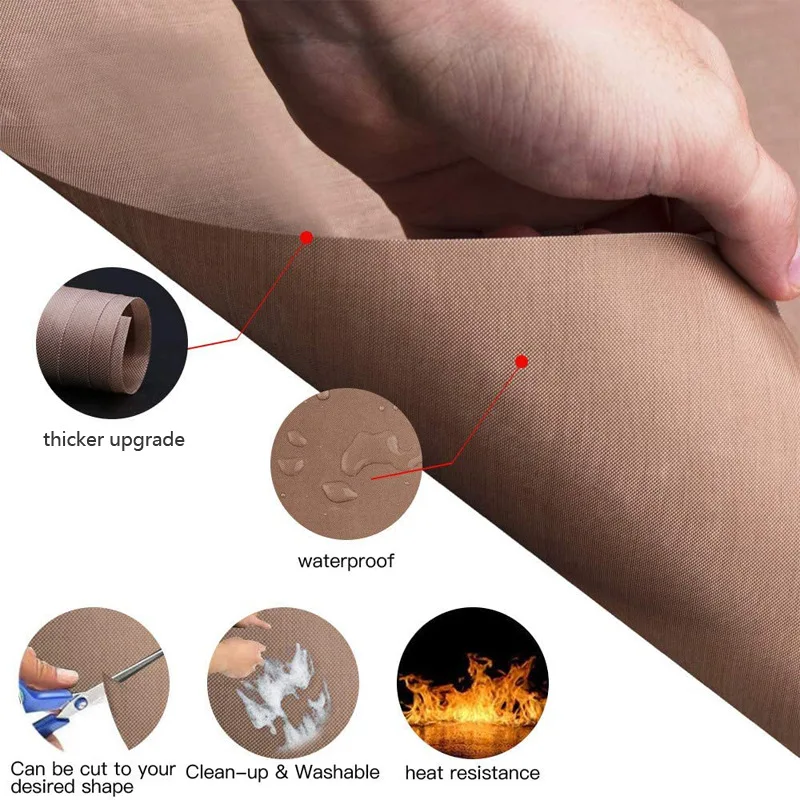 2-размерная многоразовая антипригарная бумага для выпечки - Фотография_4