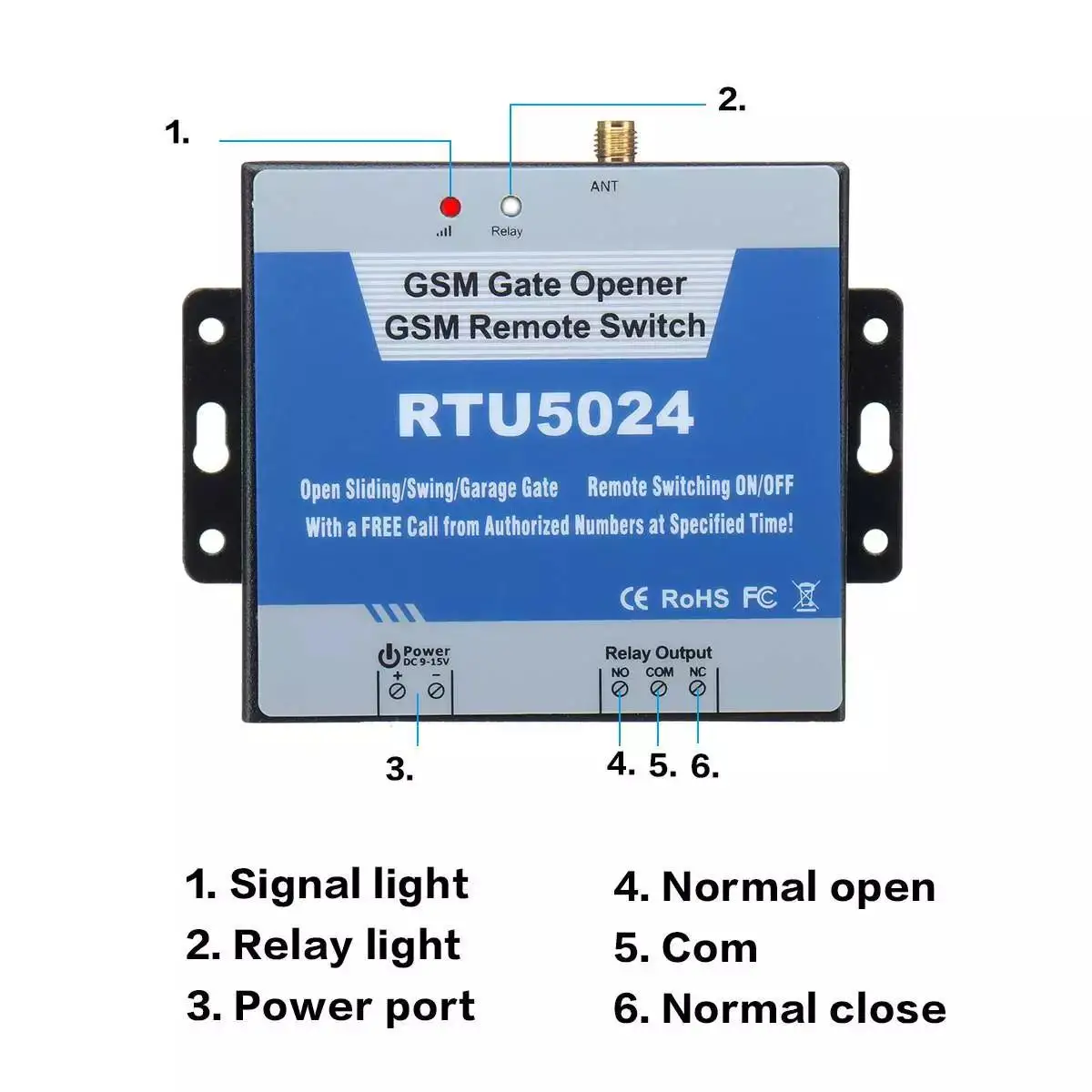 Rtu5024 gsm реле открывания ворот - Фотография_5
