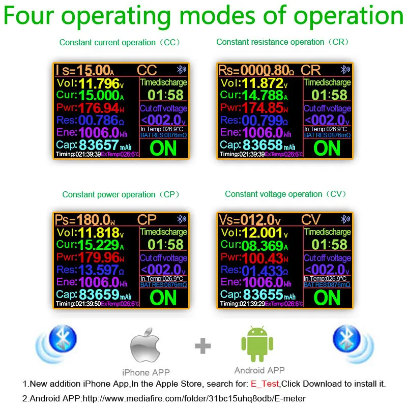 Цвет 2,4 "dc usb-тестер электронная - Фотография_4
