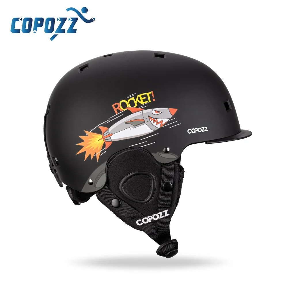 Copozz мультяшный детский лыжный шлем