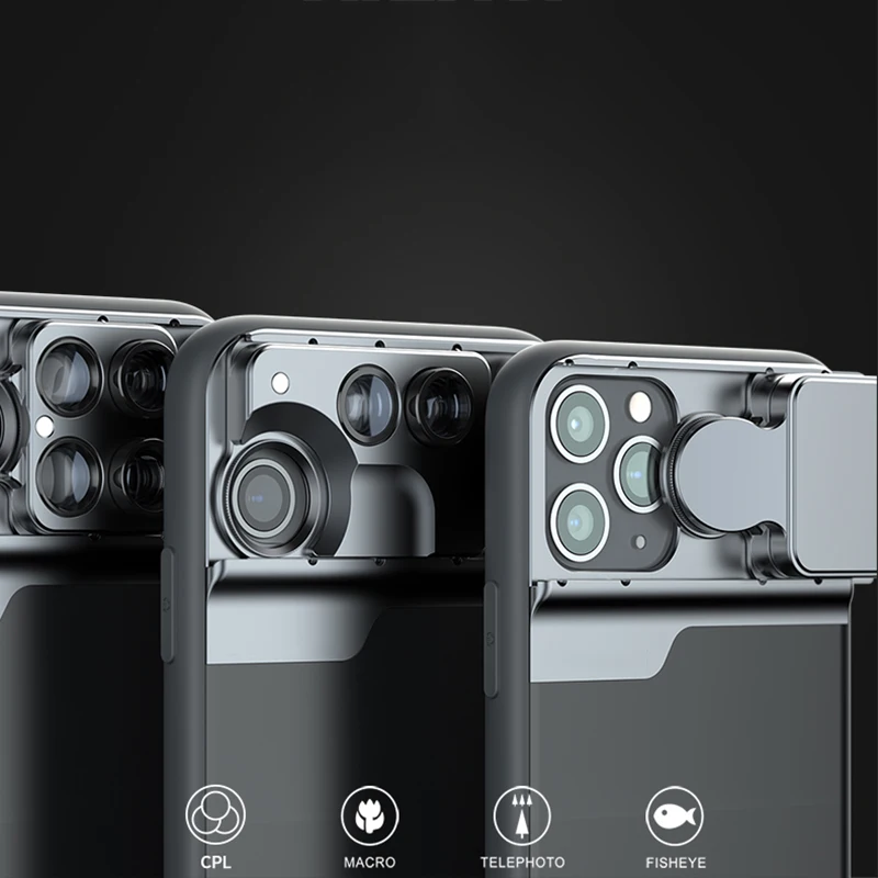 Для iphone 11 pro линзы 5 в 1 объектив - Фотография_5