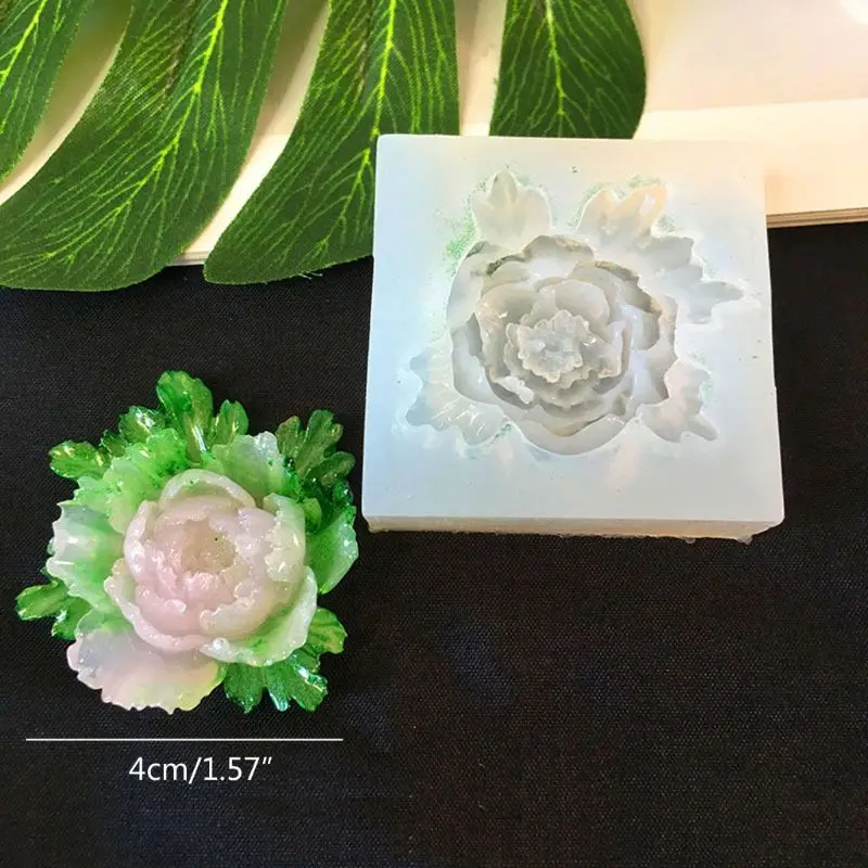 10 видов стилей 3d цветок силиконовая - Фотография_3