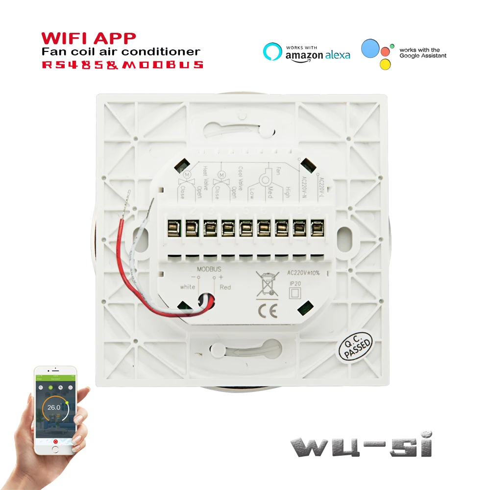 Tuya wifi кондиционер термостат с rs485 modbus rtu связи - Фотография_6