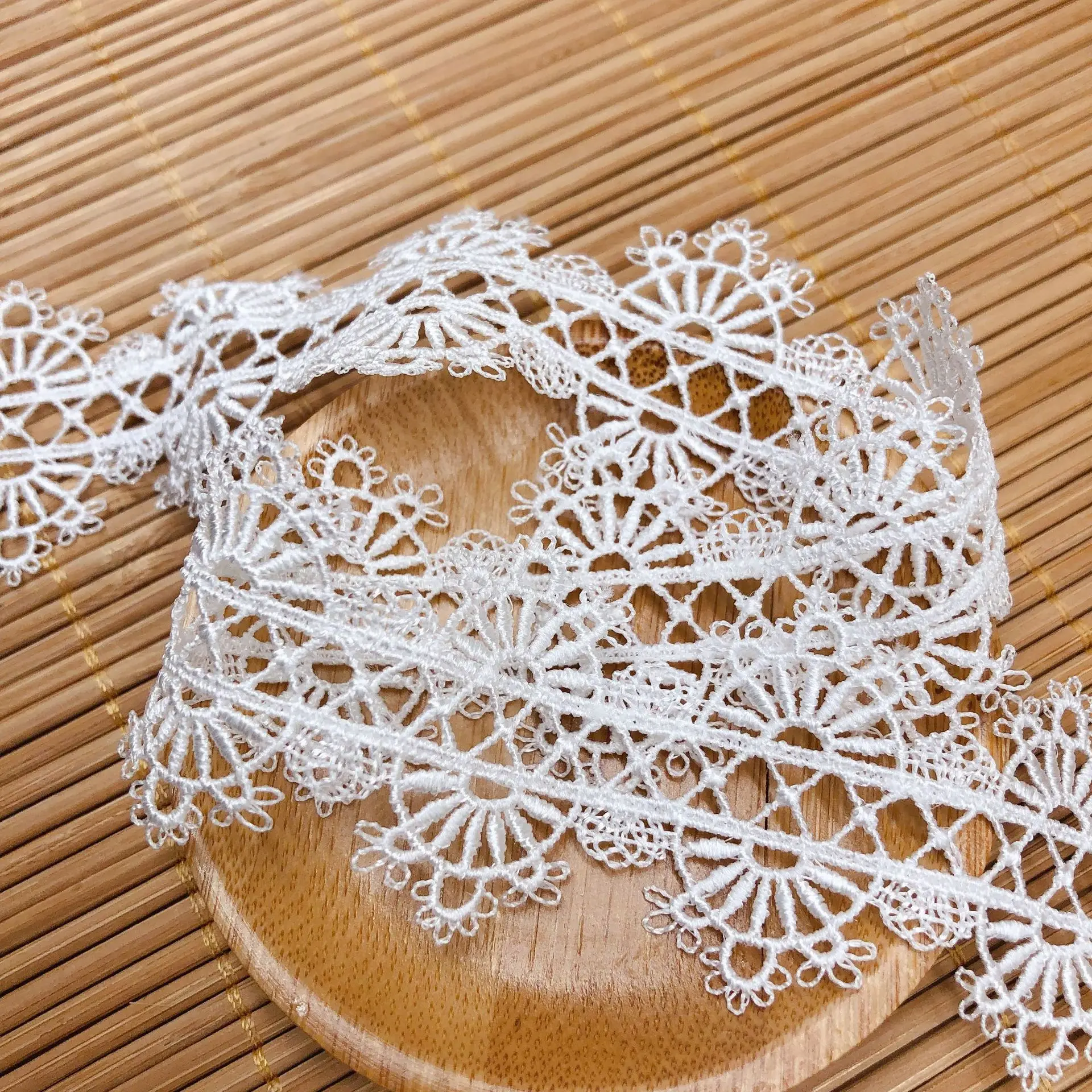 Двусторонние кружевные ткани diy