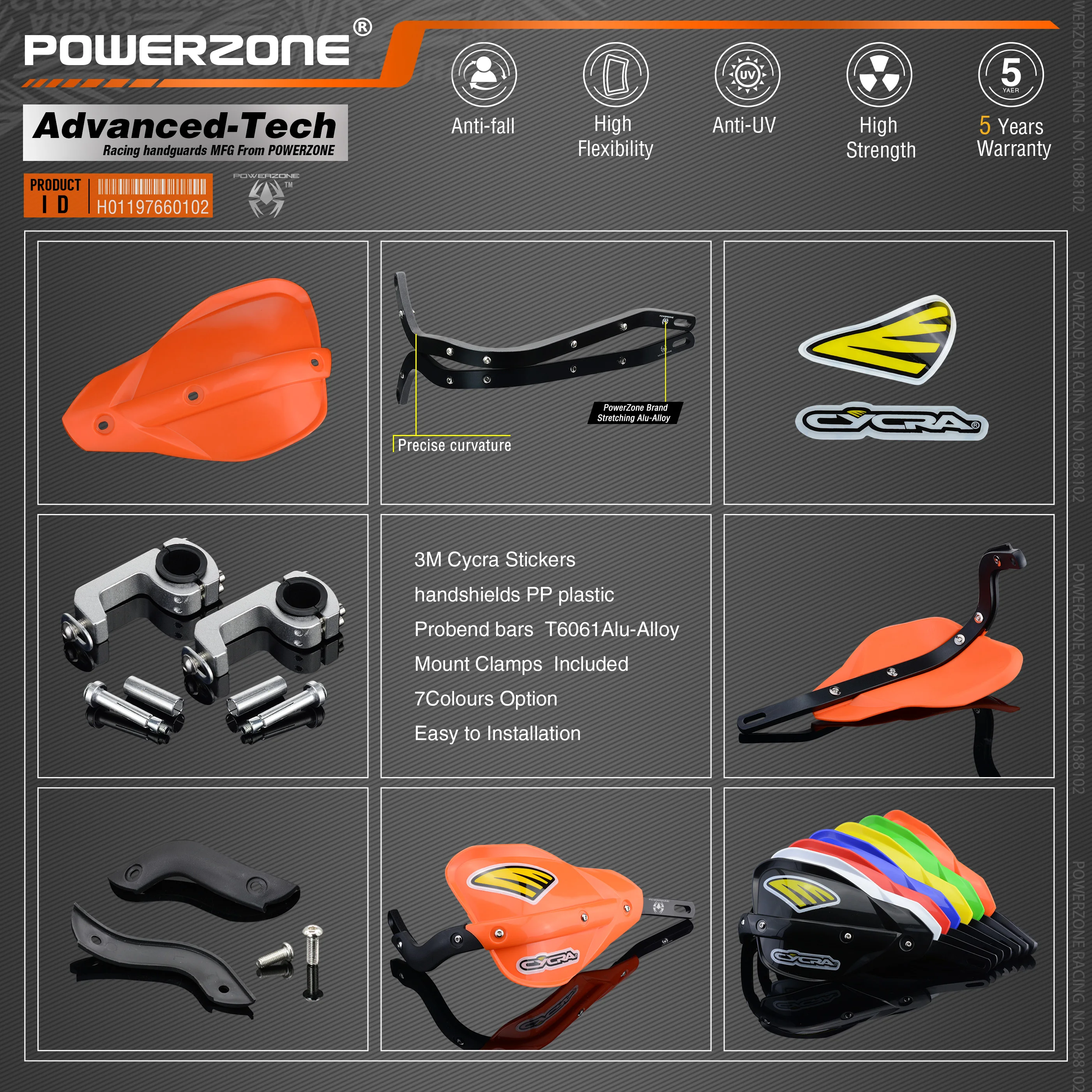 Ручки powerzone probend для honda - Фотография_6