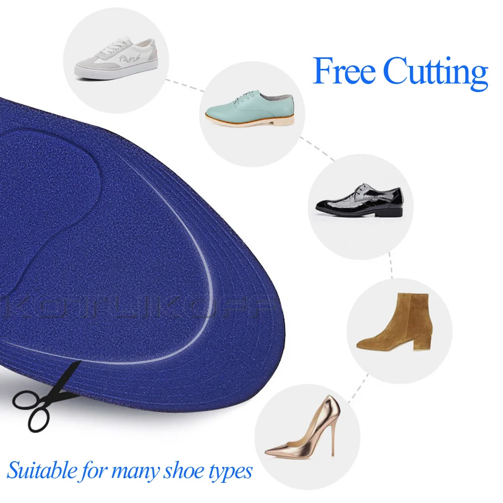 Эластичные дышащие стельки для мужчин и женщин - Фотография_6