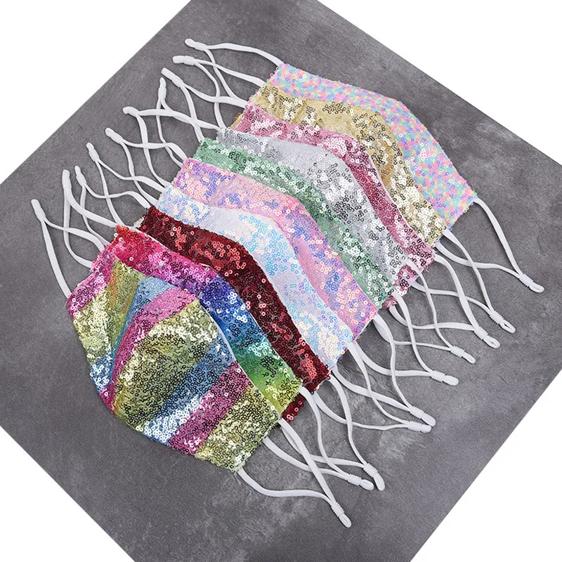 Маска унисекс стразы со стразами - Фотография_5