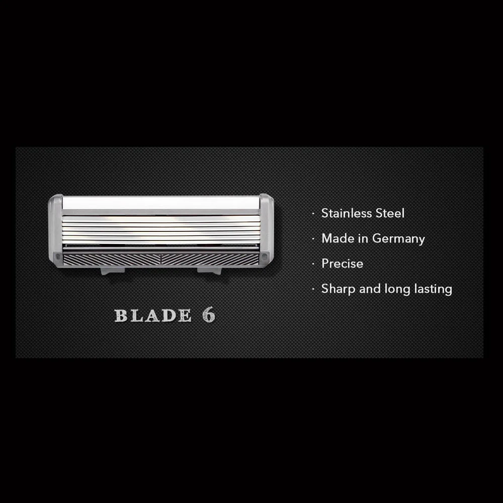 Бритва мужская qshave black spider - Фотография_3
