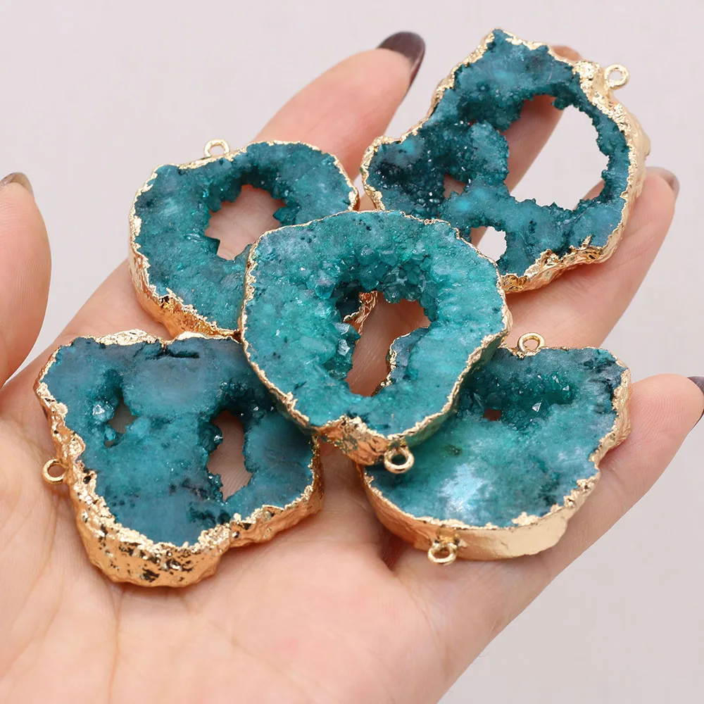 Друза природного камня подвески