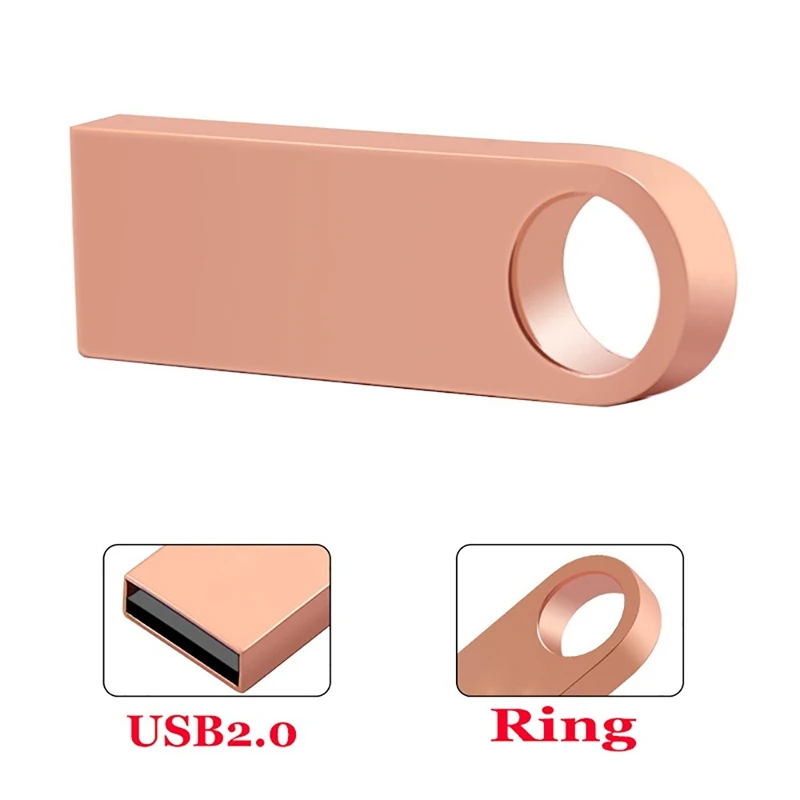 100% оригинальный металлический флэш-диск usb2 - Фотография_3