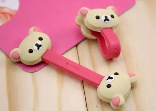 Кабельный органайзер для намотки для iphone 5 5s для samsung galaxy s4 s5 - Фотография_5