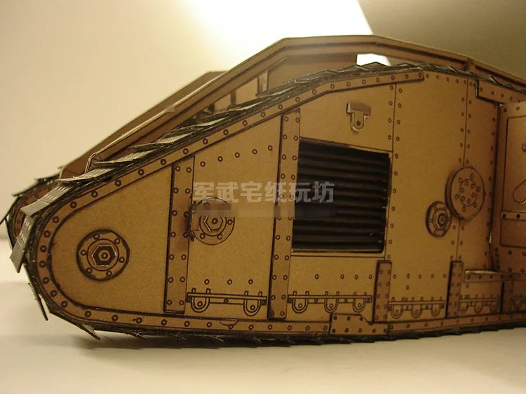 1:25 ukwwi mark mk iv мужской танк - Фотография_3