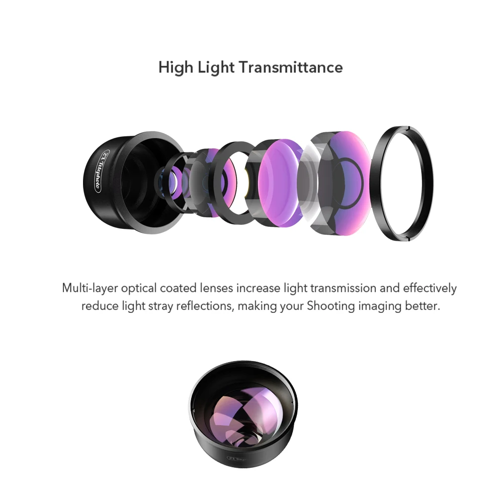 Apexel hd 2x телеобъектив для портретной фотосъемки - Фотография_2
