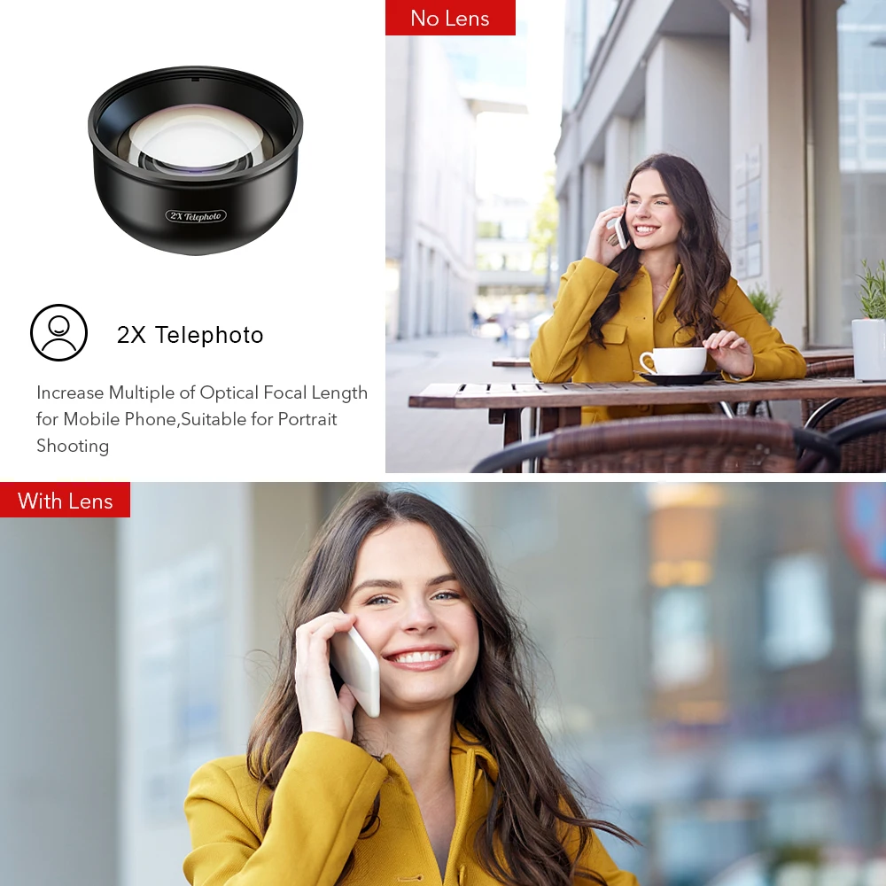 Apexel hd 2x телеобъектив для портретной фотосъемки - Фотография_3