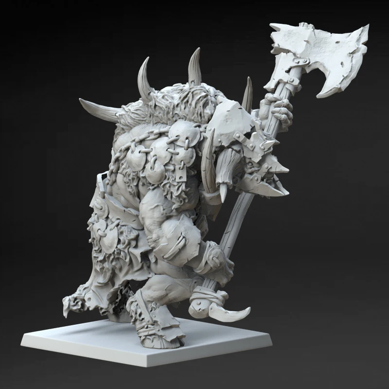 56 мм undead minotaur 3d печать - Фотография_2