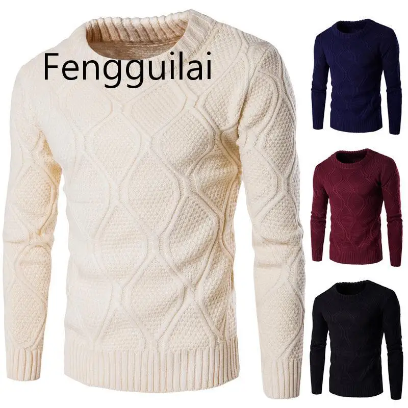 Мужской свитер с длинным рукавом fengguilai