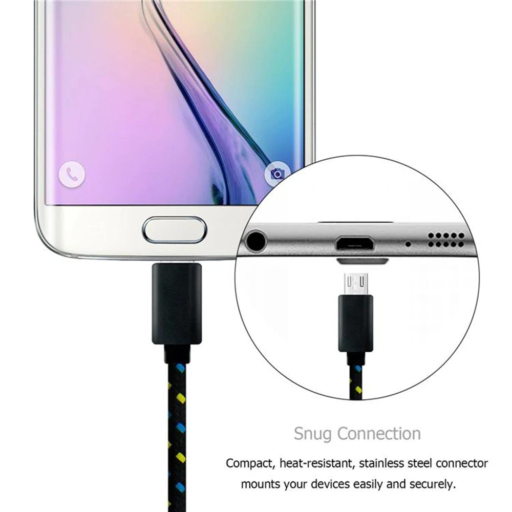 Кабель micro usb 1 м/2 м/3 м - Фотография_5