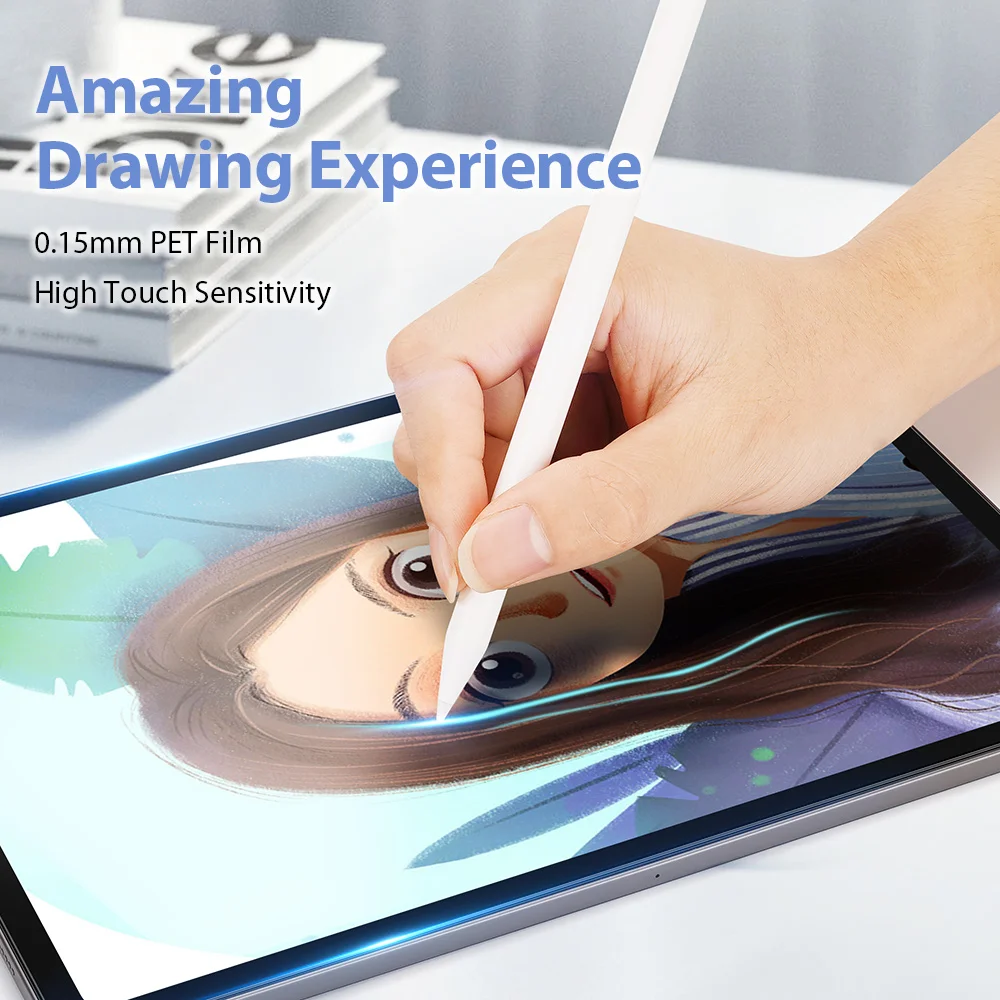 На ощупь экран для ipad 10th gen 11th pro 11in air 2 3 4 5 9 - Фотография_5