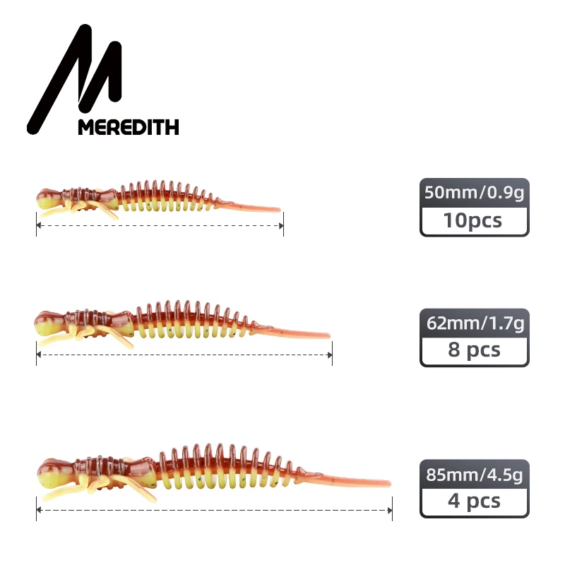Мягкие приманки meredith larva - Фотография_5
