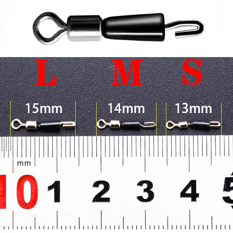 Поворотный рыболовный крючок с подшипником - Фотография_2