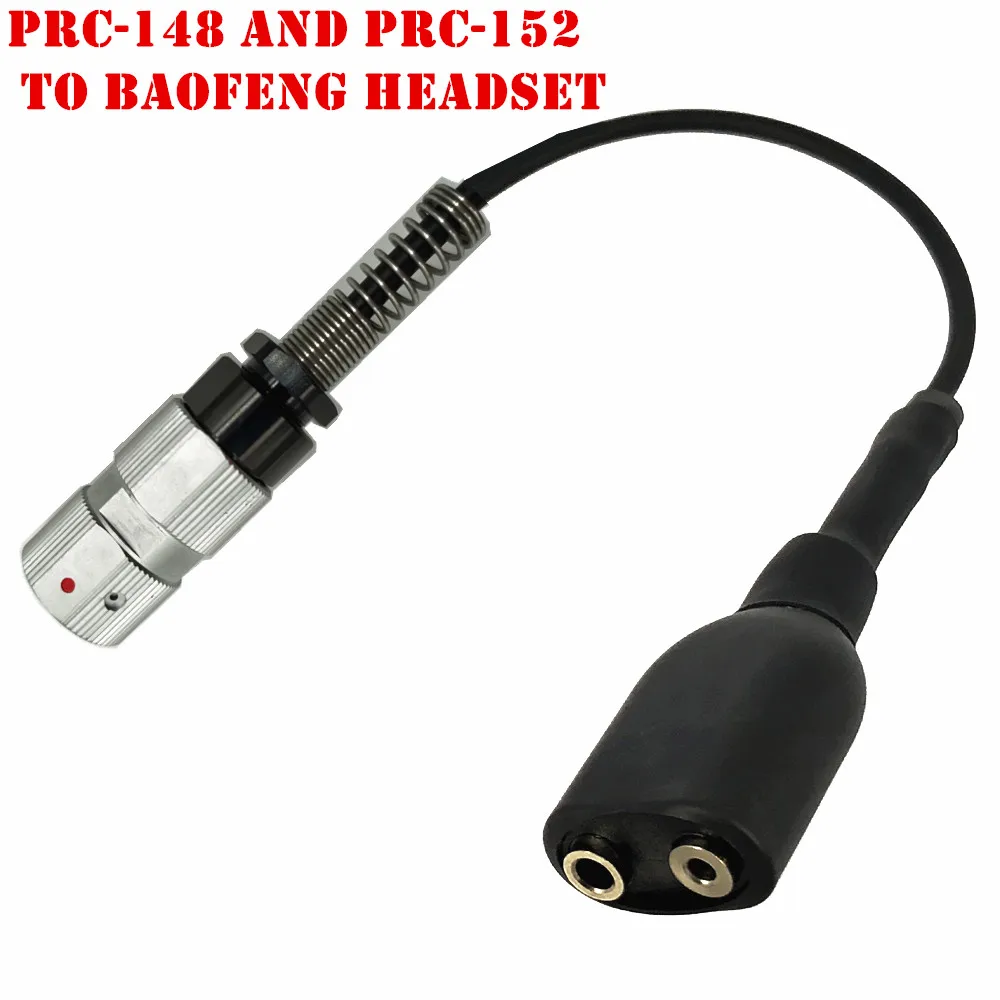 Idf710 prc-152 prc-624 6-контактная гарнитура типа k