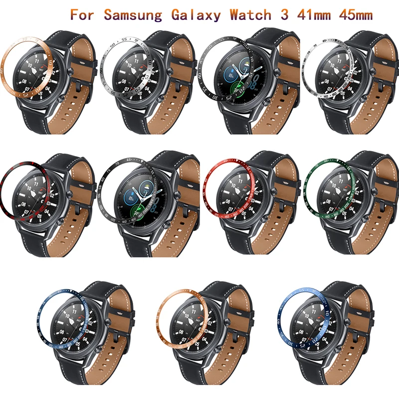 Металлическая рамка для samsung galaxy watch 3 41 мм/45 мм