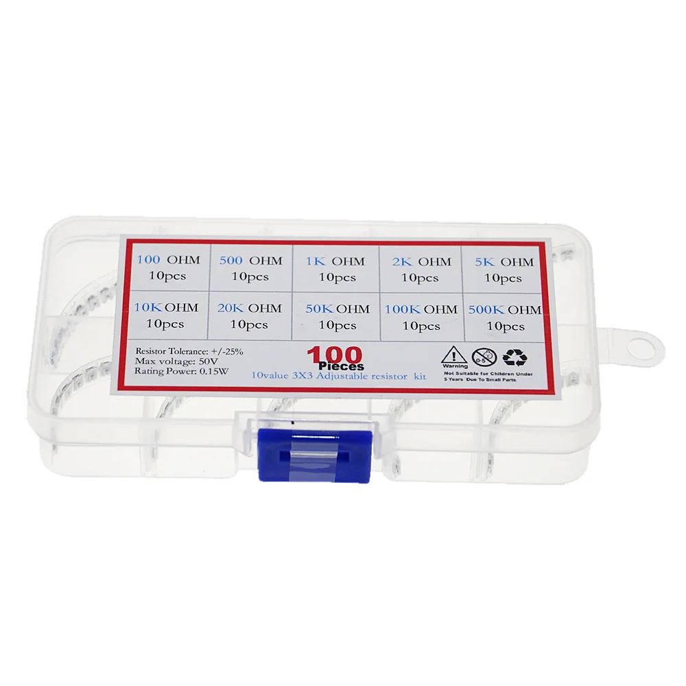 3*3 триммер потенциометр 3x3 smd
