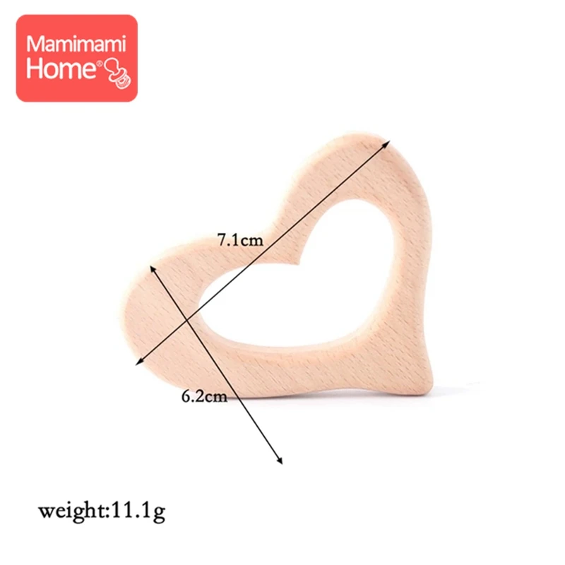 Деревянный прорезыватель для зубов mamihome - Фотография_3