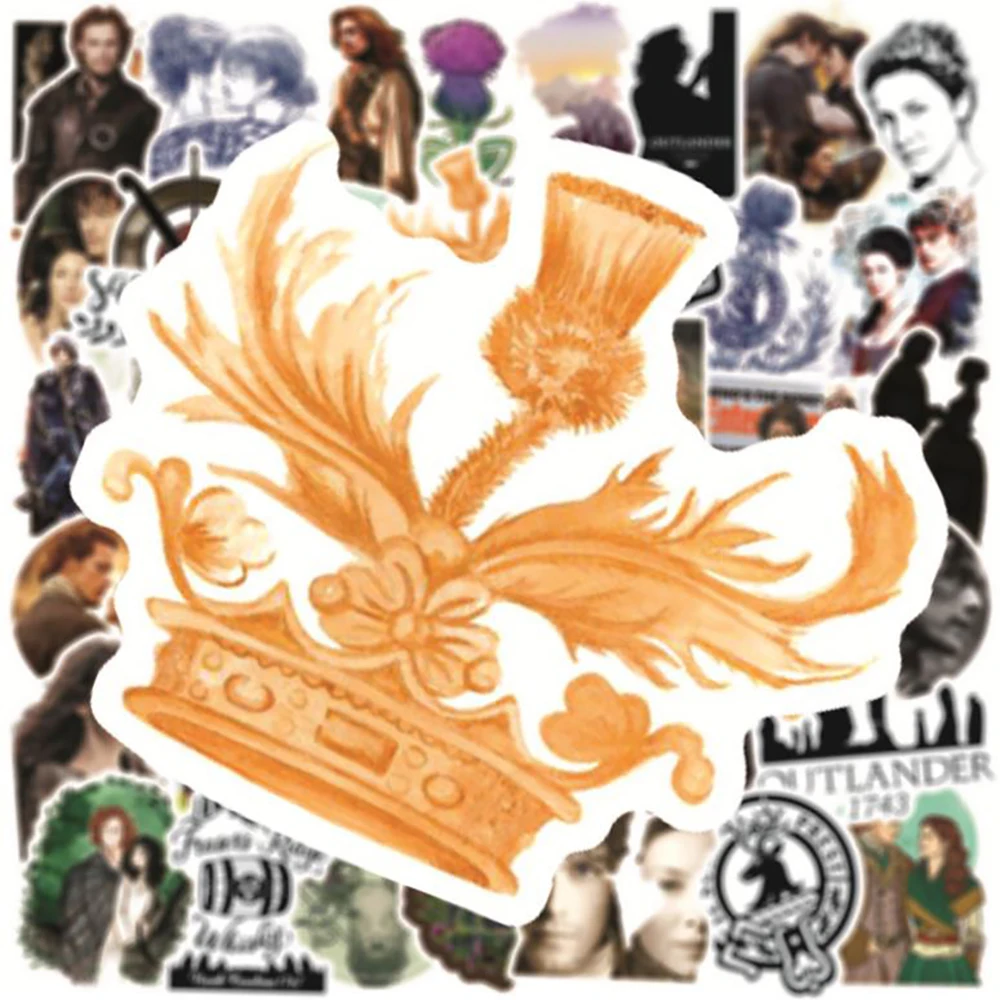 Классические водонепроницаемые наклейки outlander для тв-шоу - Фотография_6