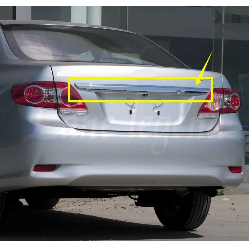 Стайлинг автомобиля для toyota corolla 2011 2012 2013 abs chrome - Фотография_2