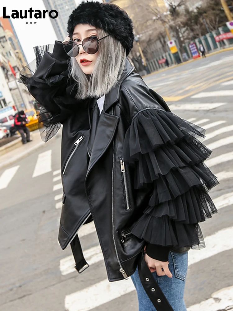 Lautaro осенняя оверсайз короткая - Фотография_2