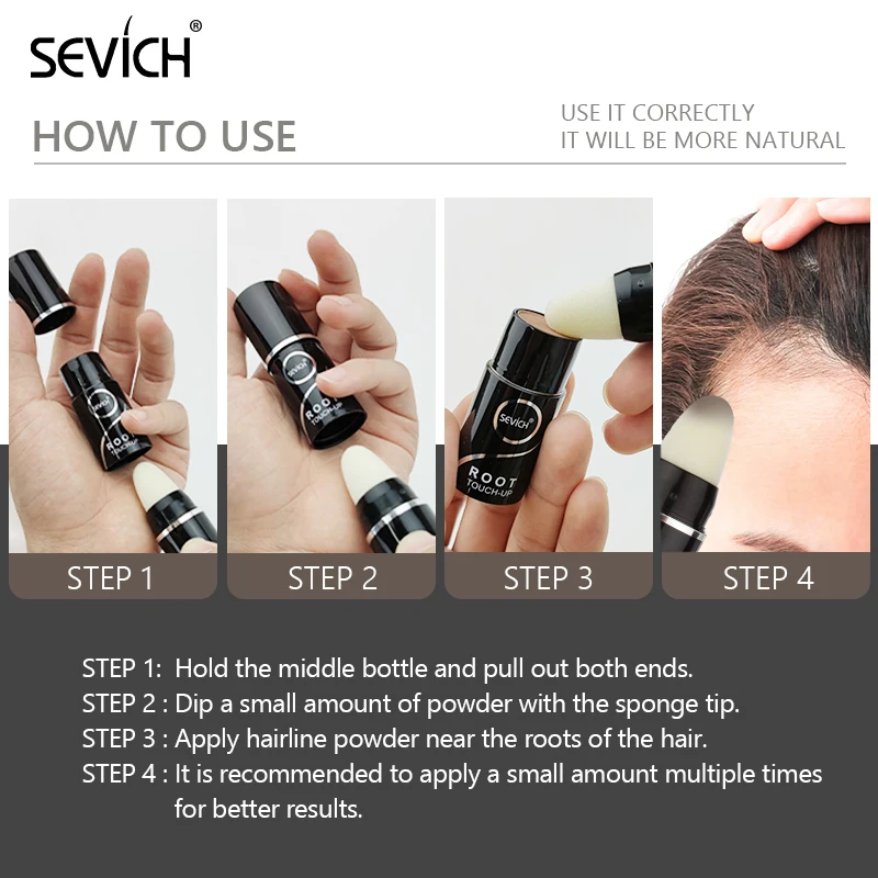 Тени для волос sevich - Фотография_3