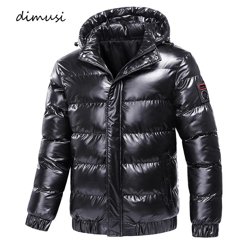 Dimusi зимние мужские куртки модные