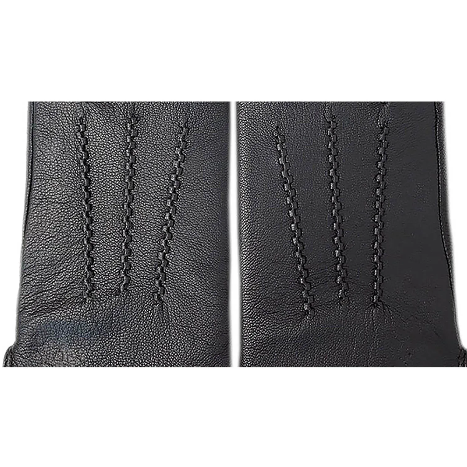 Зимние мужские перчатки из оленьей кожи - Фотография_6