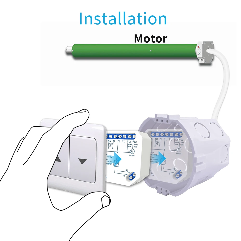 Loratap rf wi-fi жалюзи рольставни - Фотография_5