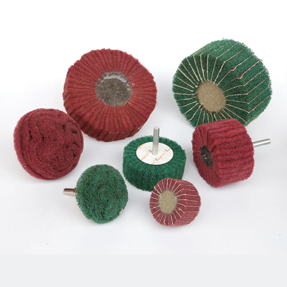 Нетканое шлифовальное колесо dremel с полировочным клапаном - Фотография_4